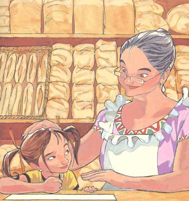 Illustration by Pablo Torrecilla from The Bakery Lady.