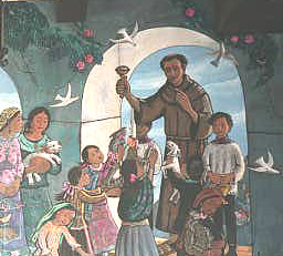 Mural of St. Francis