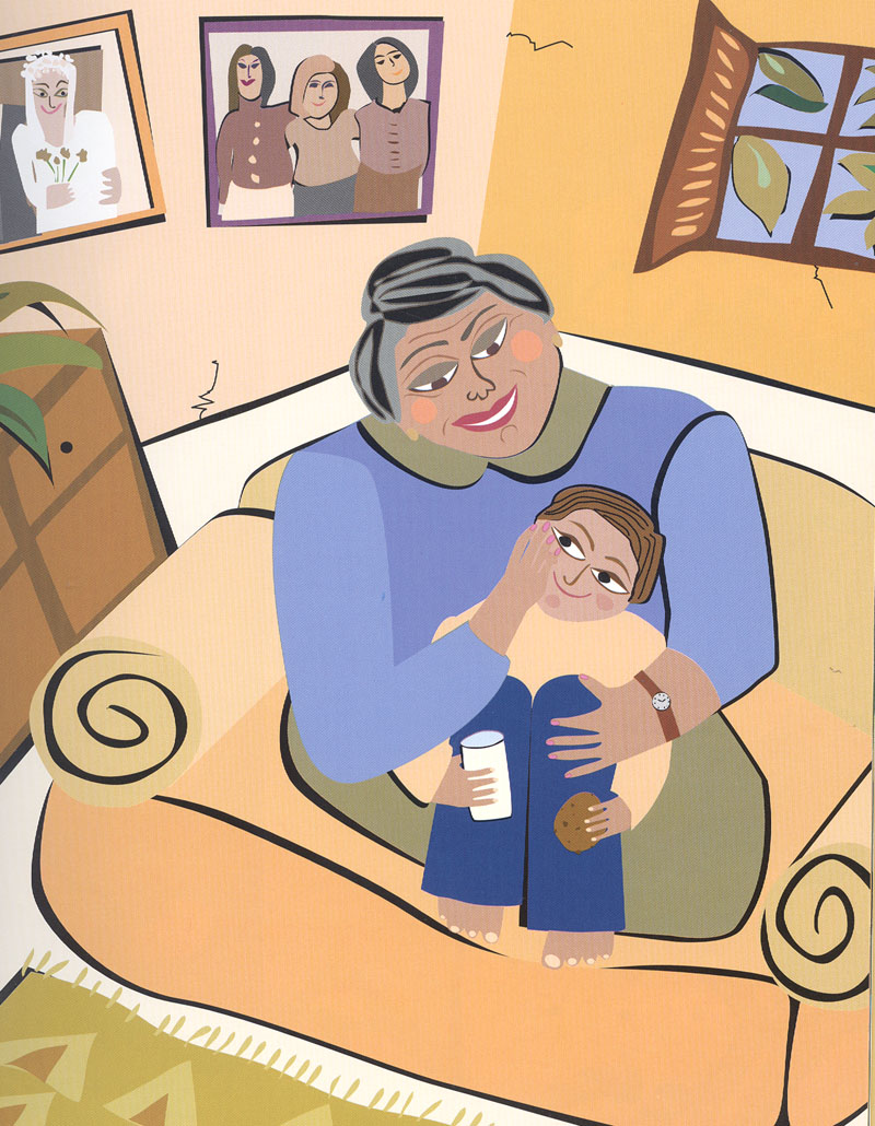 Illustration by Paula S. Barragán M. from Love to Mamá