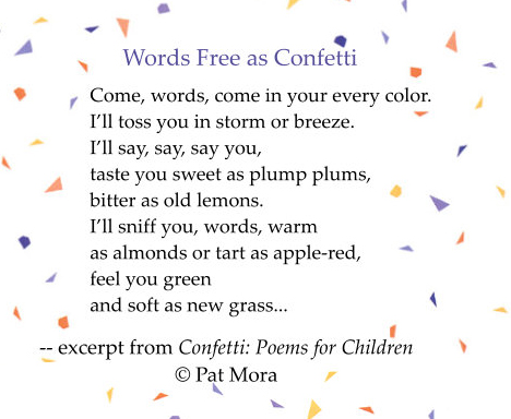 Words Free as Confetti